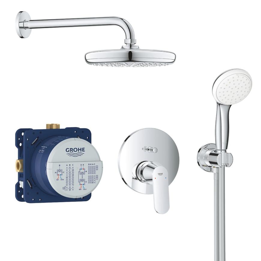 Sprchový set perfect se sprchou tempesta 210 EUROSMART COSMOPOLITAN 25219001 Grohe