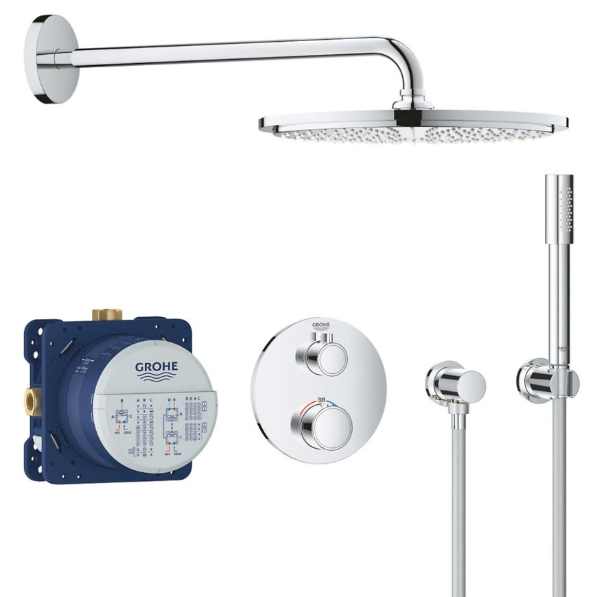 Sprchový set vhodný pro rainshower cosmopolitan 310 GROHTHERM 34731000 Grohe