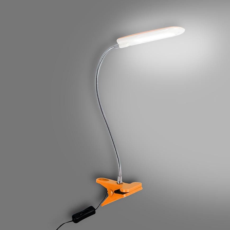 Stolní lampa 02865 Dori Led Orange Klips Baumax