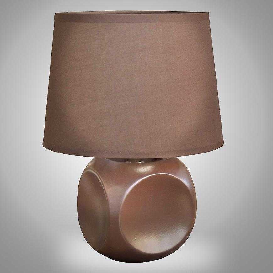 Stolní lampa D2315 hnědá Baumax