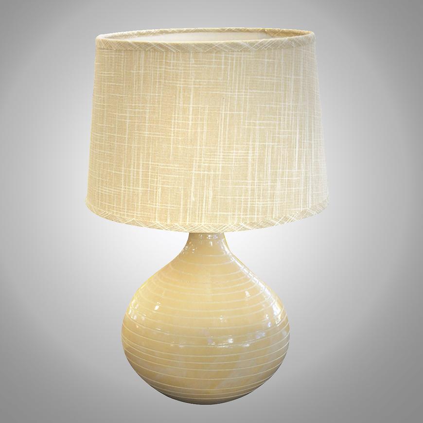 Stolní lampa krémová d2518a Baumax