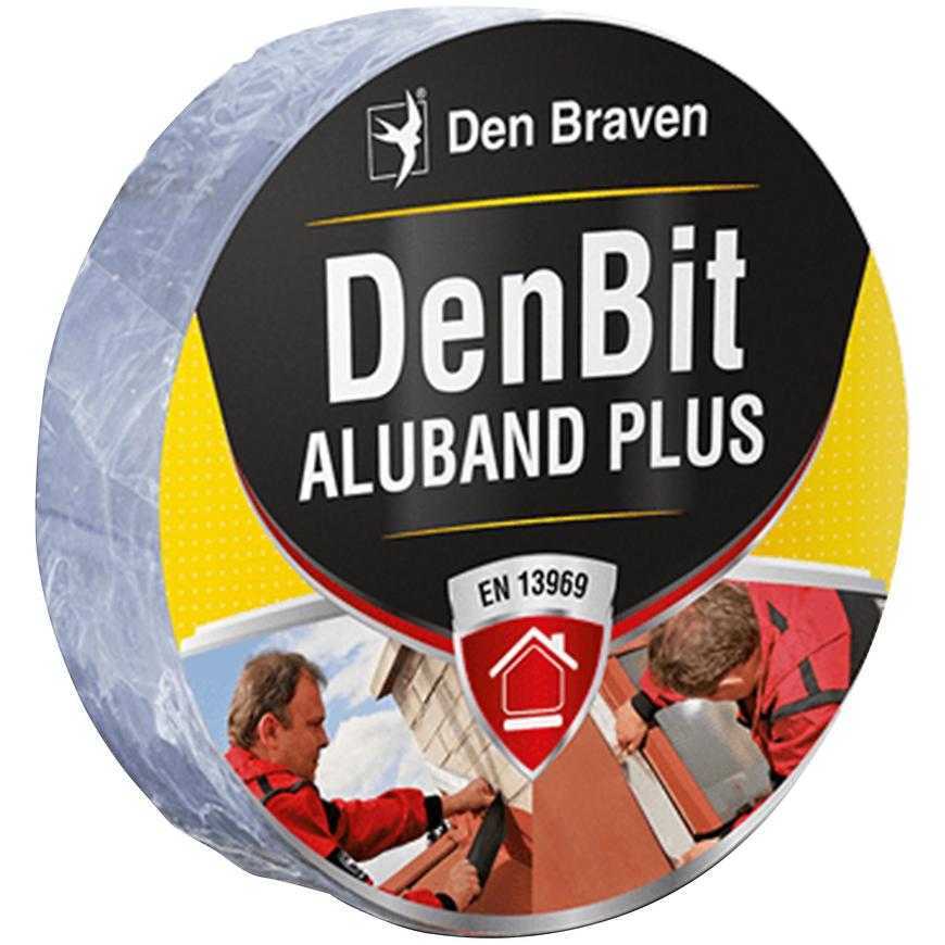 Střešní bitumenový pás Den Braven DenBit Aluband PLUS 100mm x 10 m Den Braven