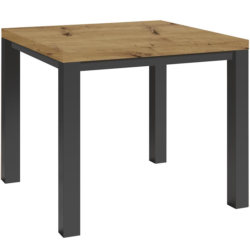 Stůl Oskar M80 artisan/černá Baumax