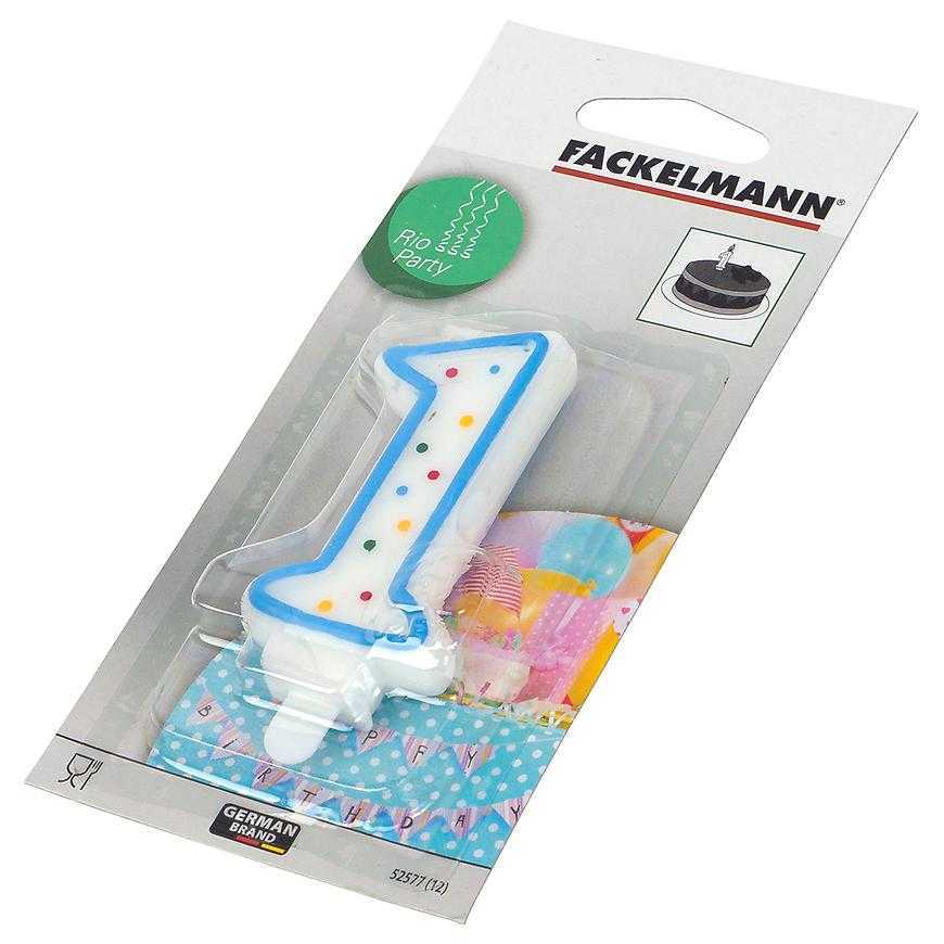 Svíčka narozeninová nr 1 52577 Baumax
