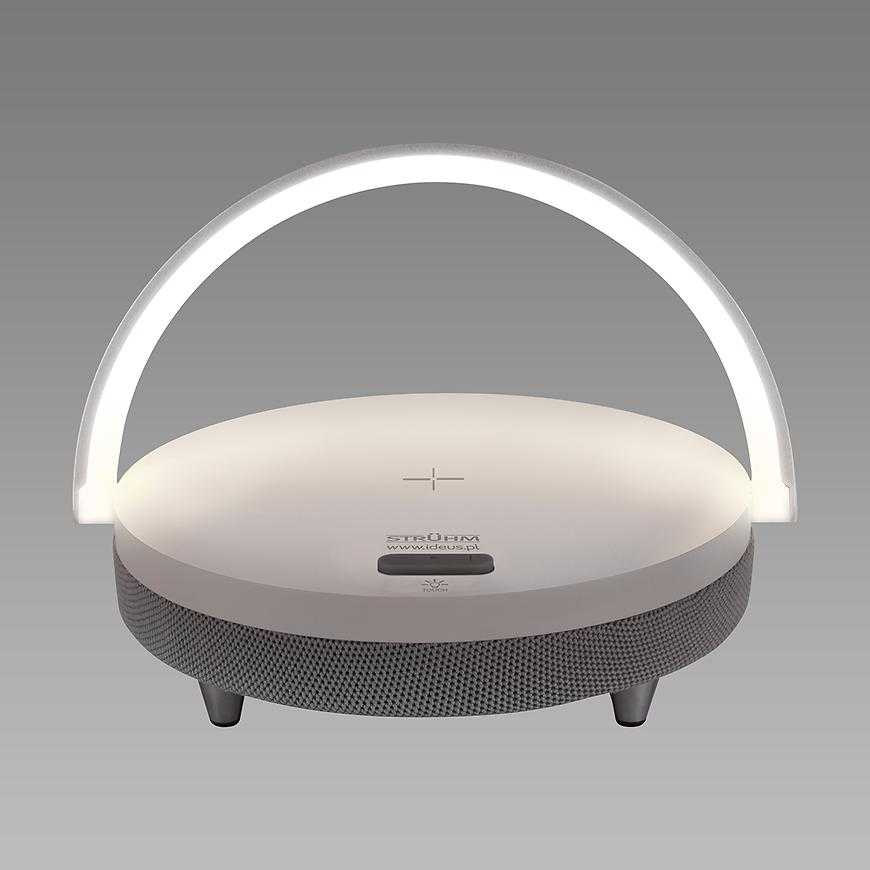 Svitidlo Saturn LED White Speaker 03864 LB1 Baumax