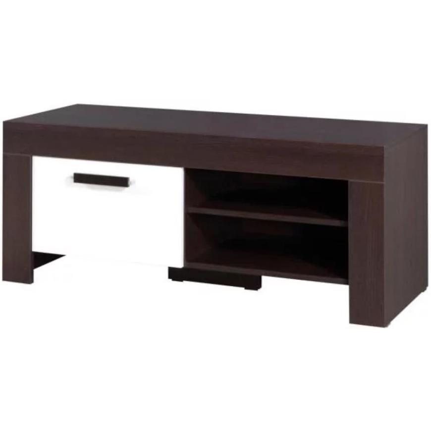 TV Stolek Cezar 120 cm Milano/Bílý Baumax
