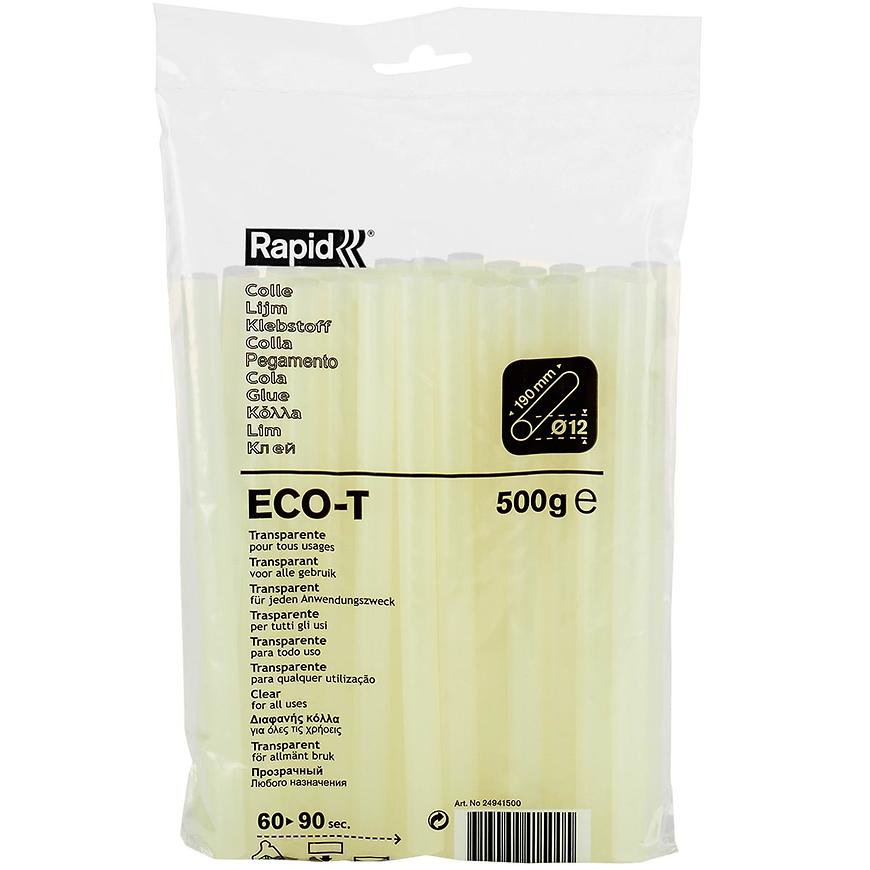 Tavné lepící tyčinky 12x190mm 500 G Eco-T Rapid