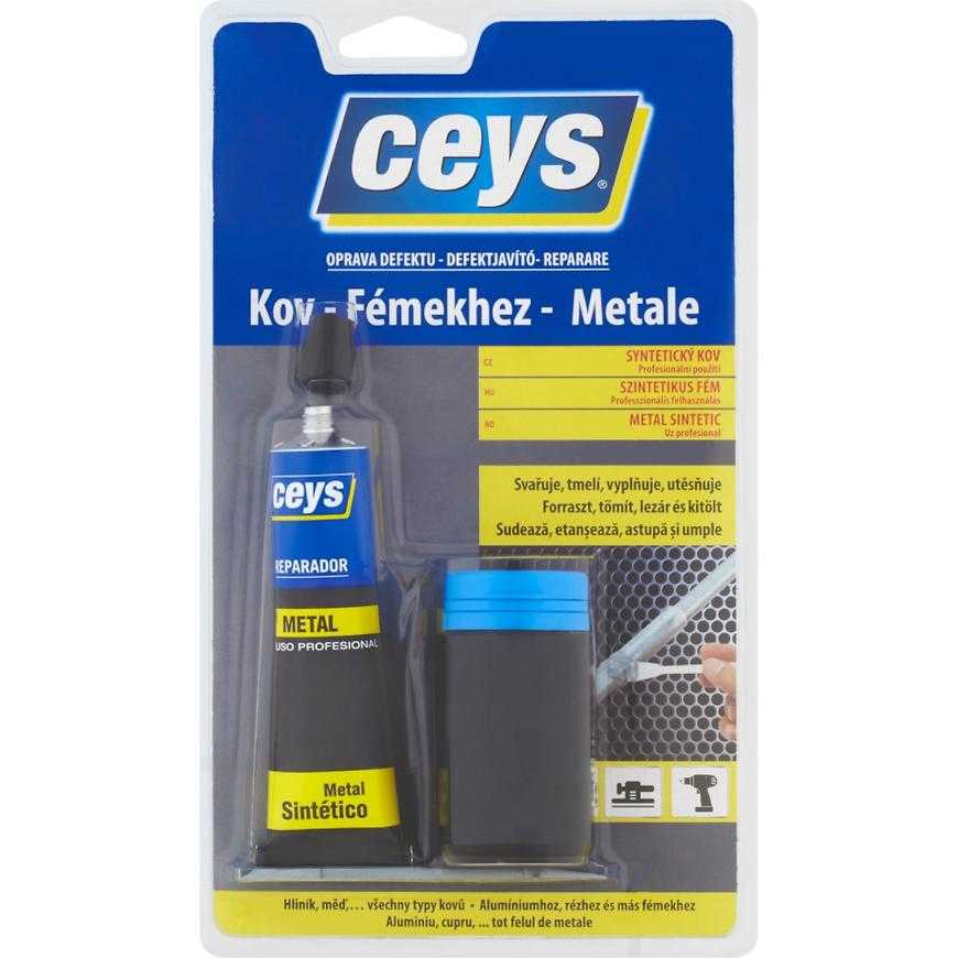 Tmel Ceys Oprava defektu syntetický kov dvousložkový 40 ml + 40 g Ceys