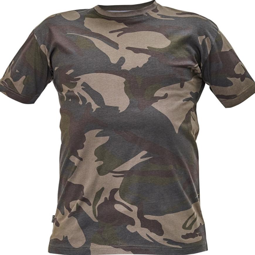 Tričko Crambe camouflage 2XL Cerva