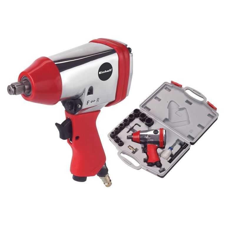Utahovák rázový pneu dss 260/2 set Einhell Baumax