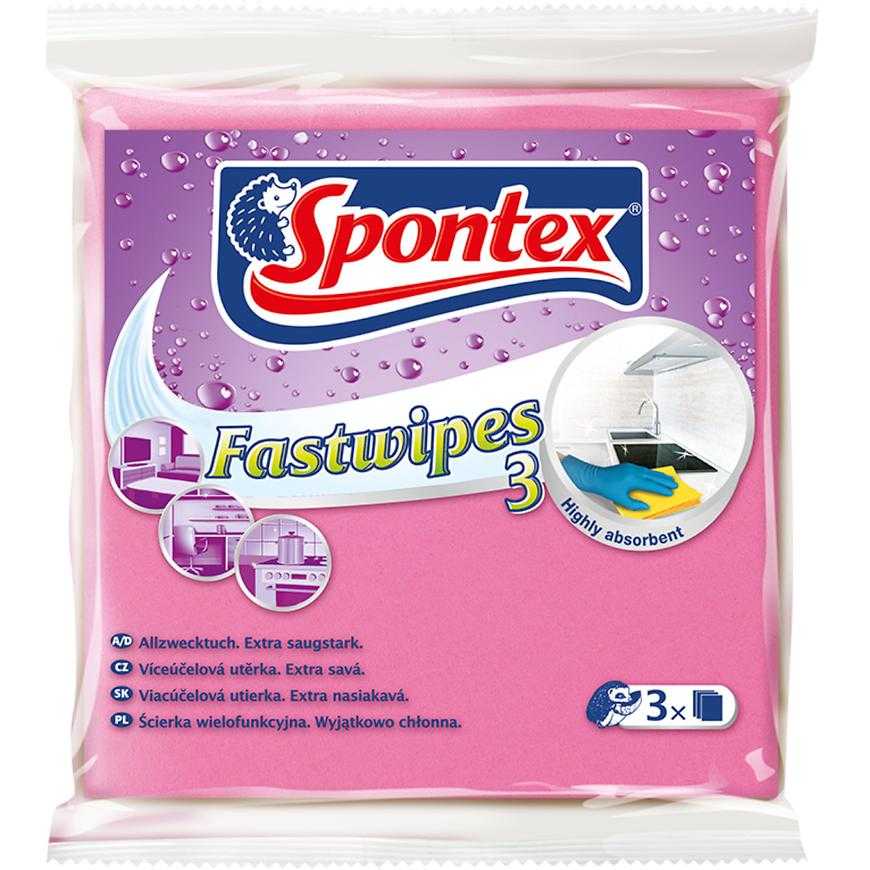 Utěrky univerzální Fast Wipes - 3 ks. Spontex Baumax