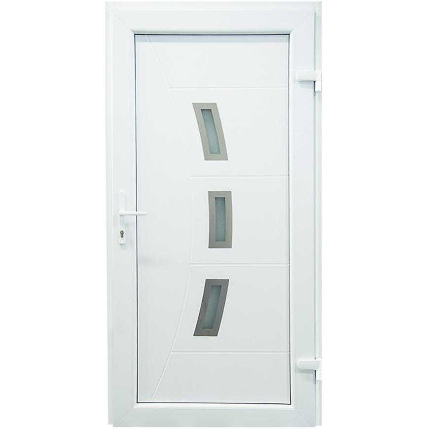 Vchodové dveře CANDY D10 90P 98x198x7 bílý Baumax
