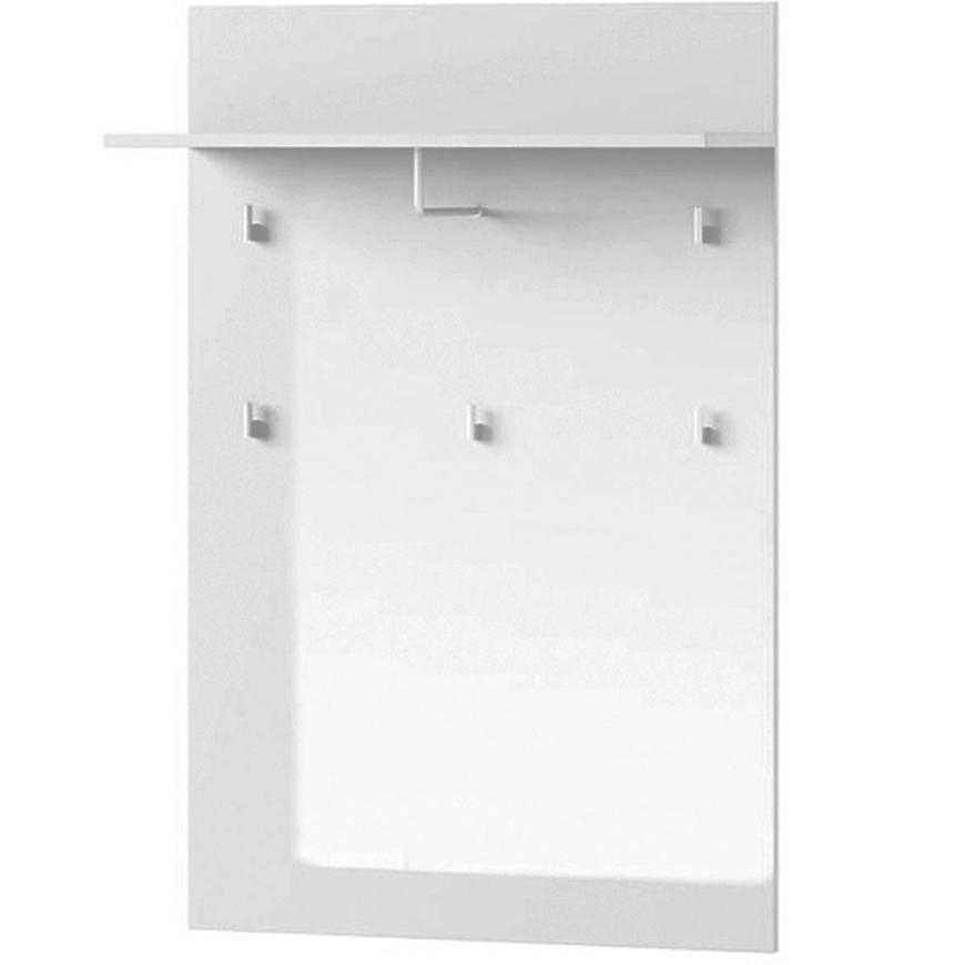 Věšák Selene 119 cm bílá mat / bílá lesk
