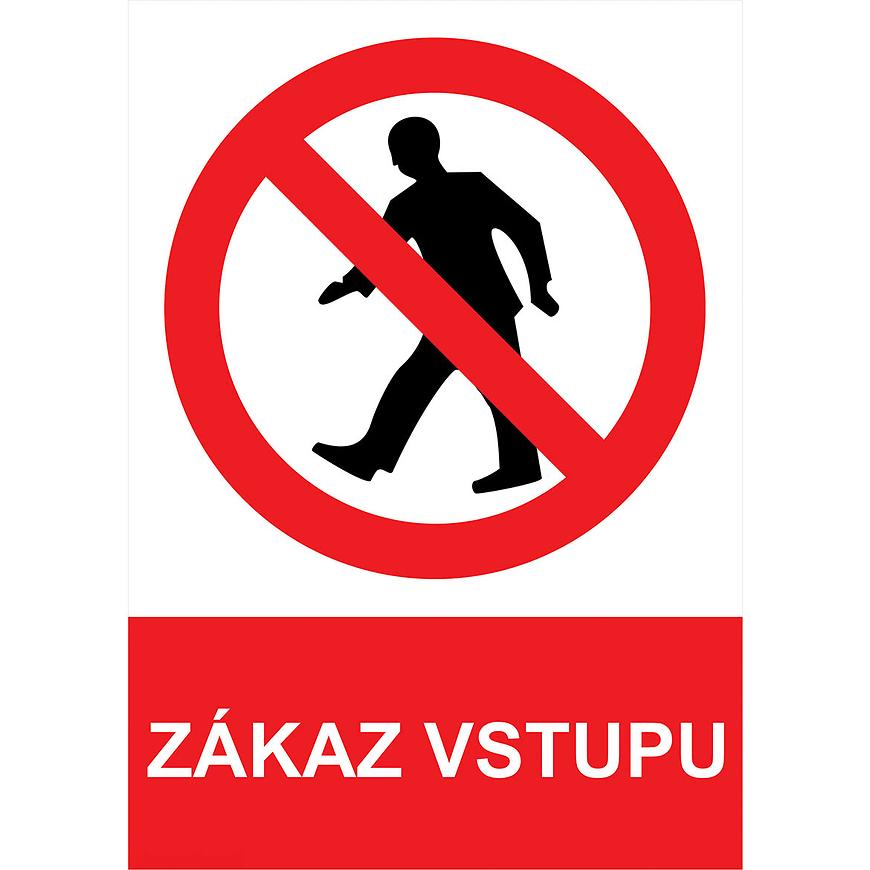 Zákaz vstupu A4