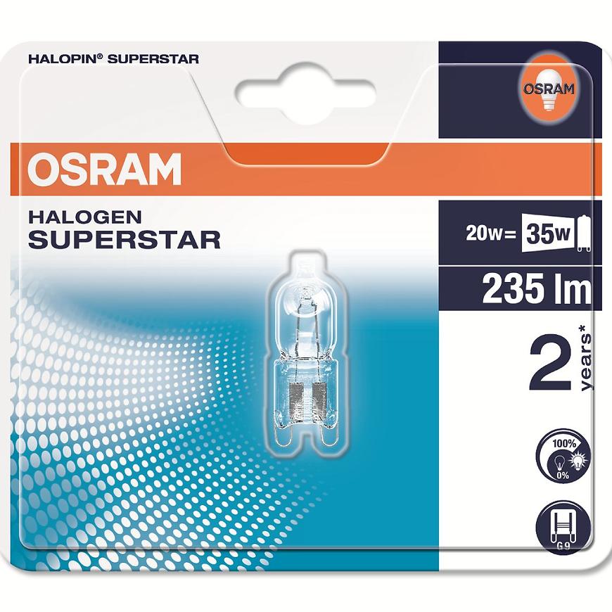 Žárovka G9 SST 20W 230V 66720ECO Baumax