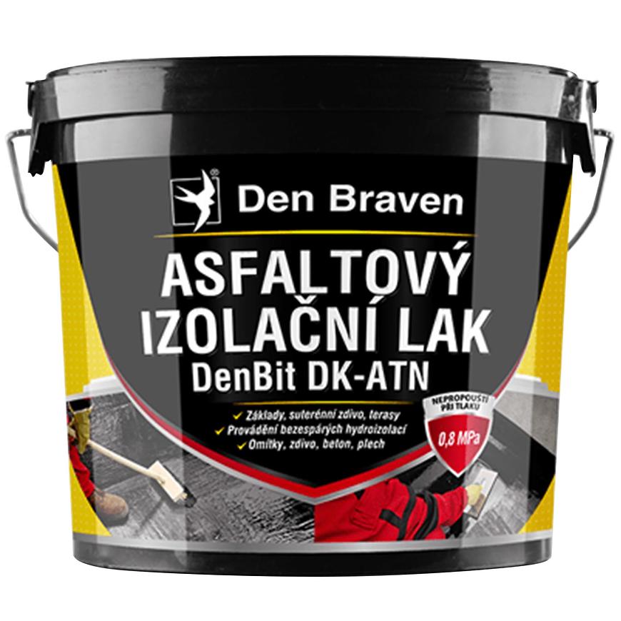 Asfaltový izolační lak Den Braven DenBit DK – ATN 9 kg Den Braven