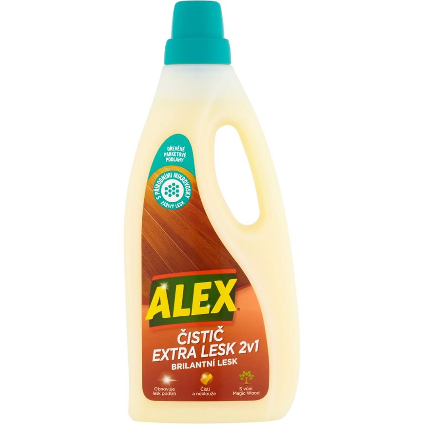 Čistič ALEX extra lesk 2v1 750 ml Alex