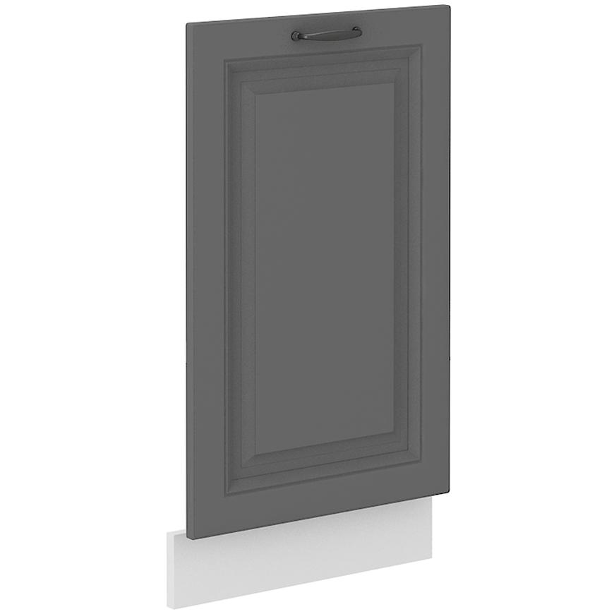 Dvířka na vestavnou myčku kuchyňská skříňka Stilo dustgrey/bílá 713x446 Baumax