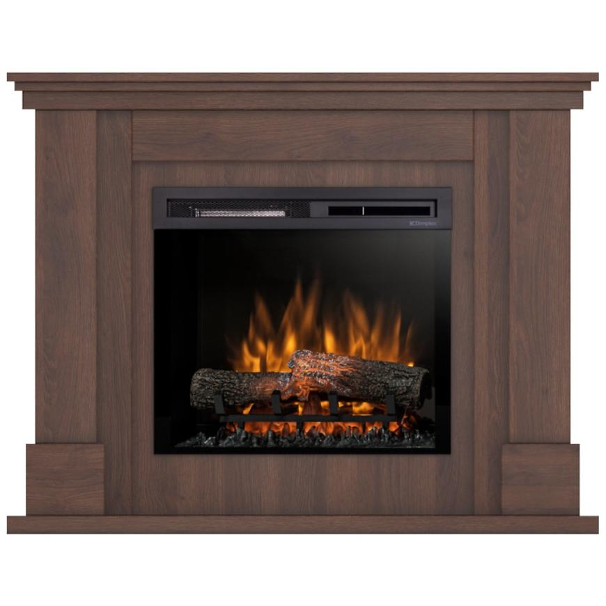 Elektrický krb Luena 23 tmavý dub WARMTEC