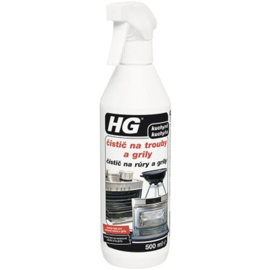 HG čistič na trouby a grily  500ml HG