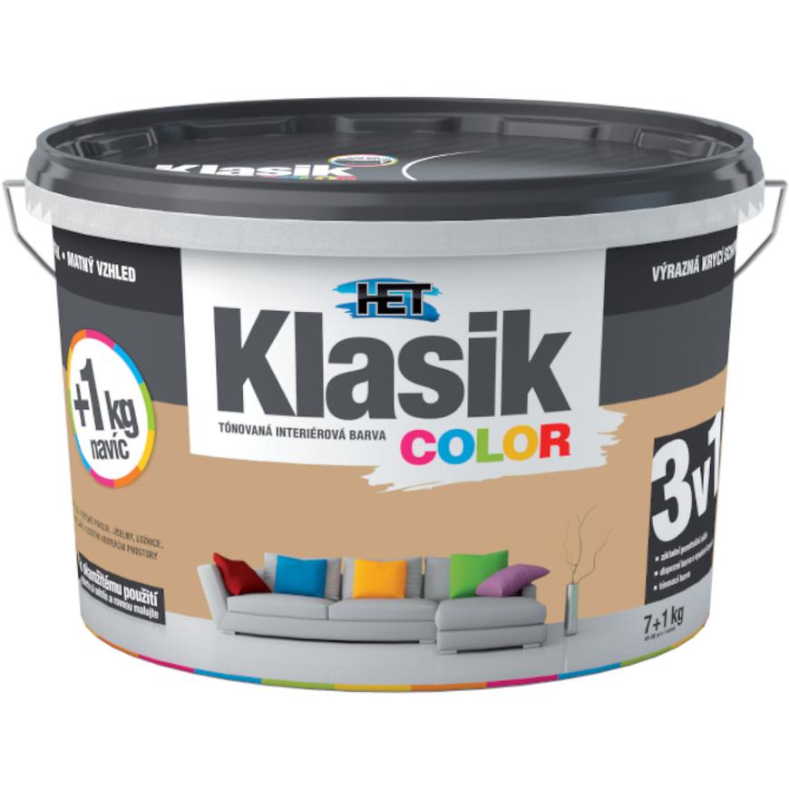 Het Klasik Color 0267 světlý hnědý 7+1kg Het