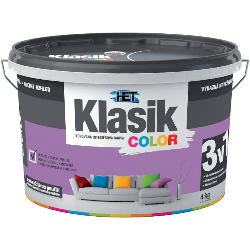 Het Klasik Color 0347 fialový 4kg Het