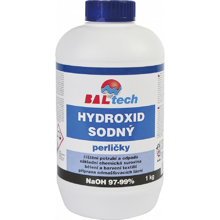 Hydroxid sodný 1kg BaL