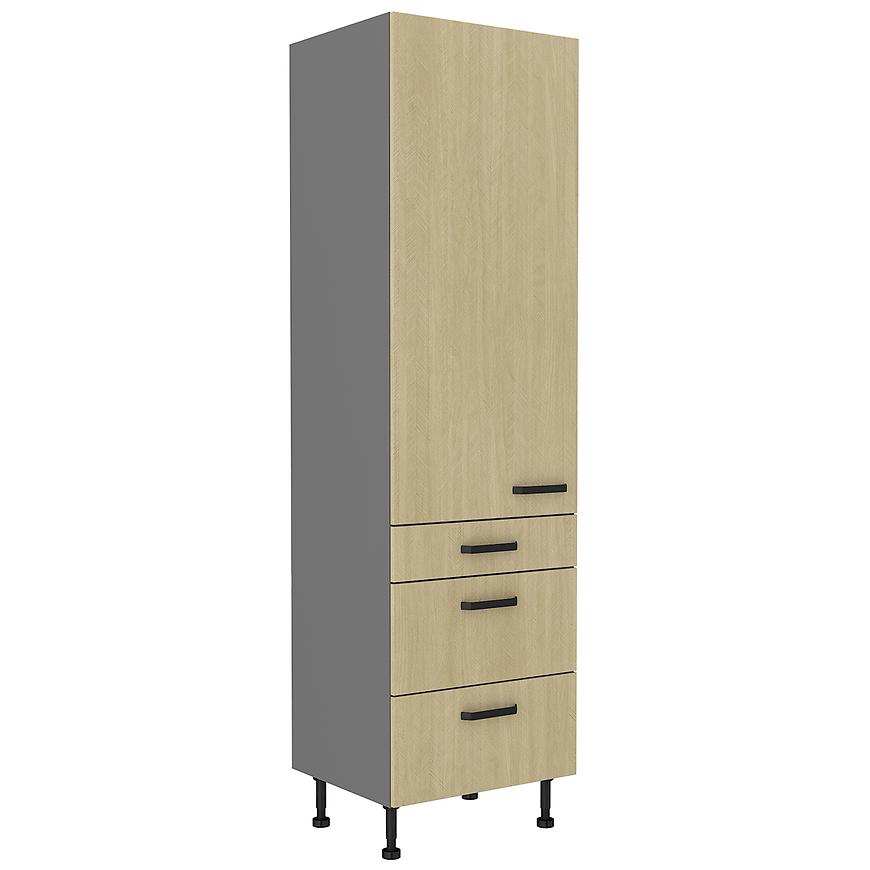 Kuchyňská Skříňka SCANDI jedle/antracit 60dks-215 1f 3s Baumax