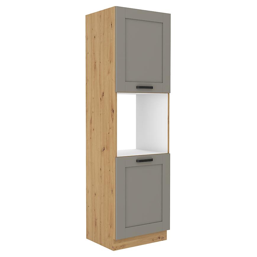 Kuchyňská skříňka Luna claygrey/artisan 60DP-210 2F Baumax