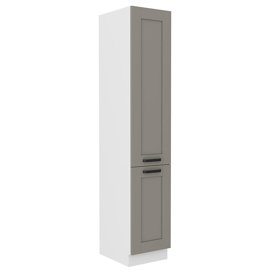 Kuchyňská skříňka Luna claygrey/bílá 40DK-210 2F Baumax