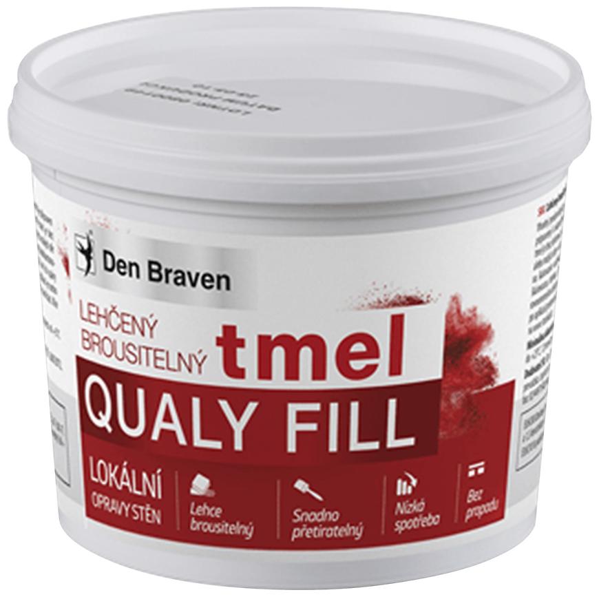 Lehčený brousitelný tmel Den Braven Qualy Fill 250 ml Den Braven