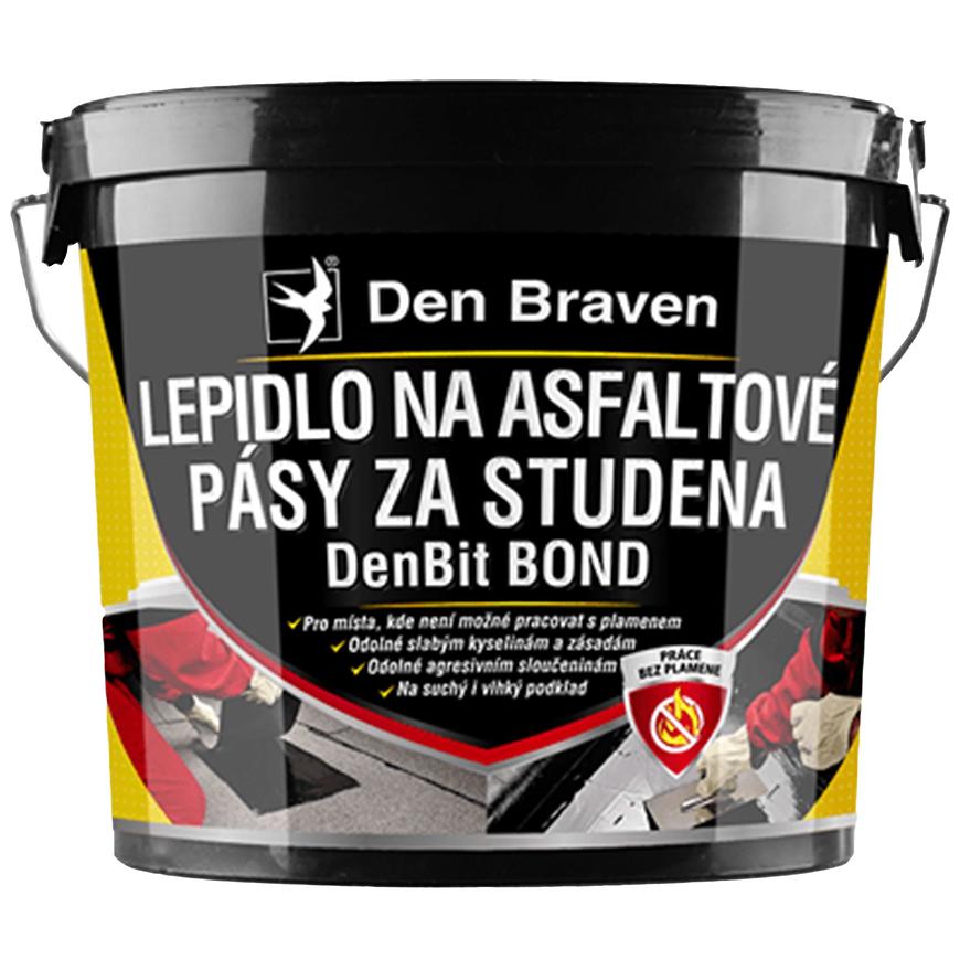 Lepidlo na asfaltové pásy za studena Den Braven DenBit BOND 5 kg Den Braven