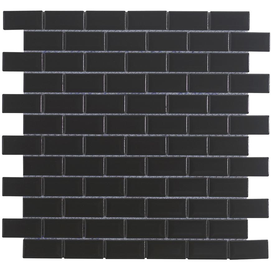 Mozaika 09326 Metro Black Mat 30/30 EURO STONE