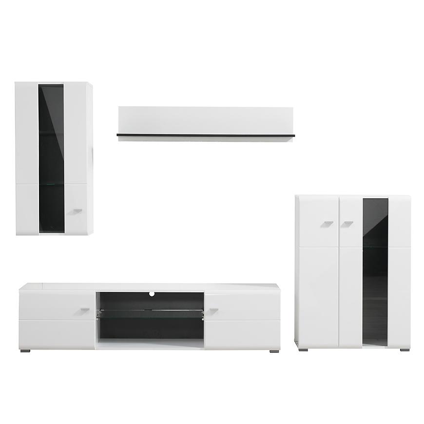 Obývací Stěna Prato Biała 11008778 Baumax