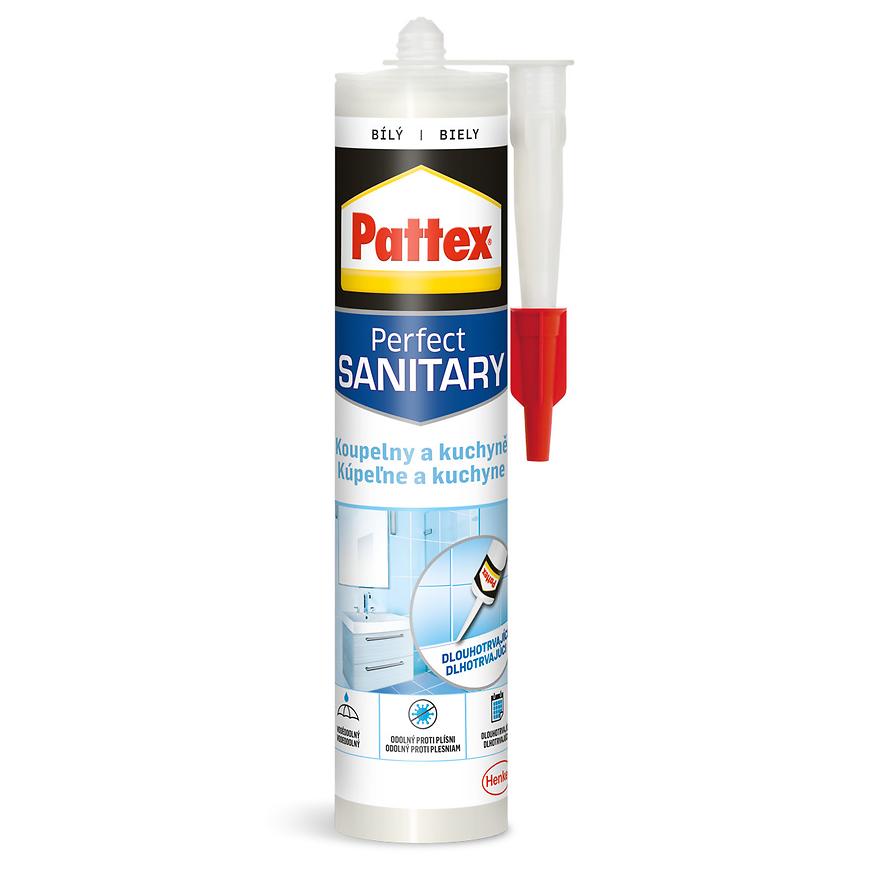 Pattex Koupelny a kuchyně Silikon sanitární  bílý 280 ml Pattex