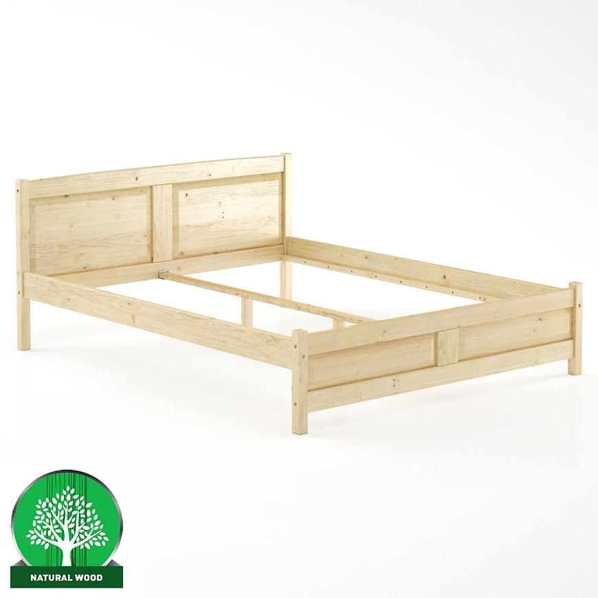 Postel borovicová LK104–160x200 přírodní Baumax