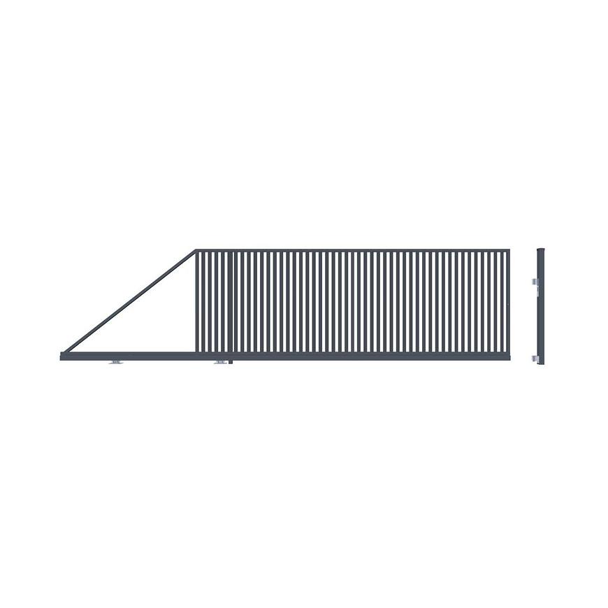 Posuvná brána AGAT levá 149X400 W01375 Baumax