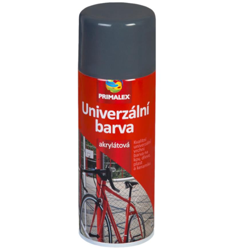 Primalex Sprej RAL 7011 ocelová šedá  400ml Primalex