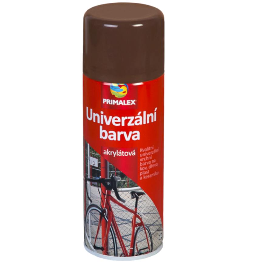 Primalex Sprej RAL 8011 oříšková hnědá  400ml Primalex