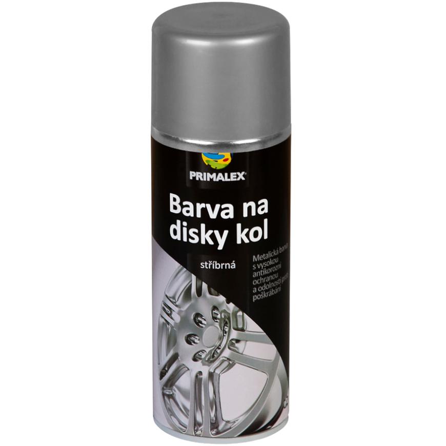 Primalex Sprej na disky kol stříbrná  400ml Primalex