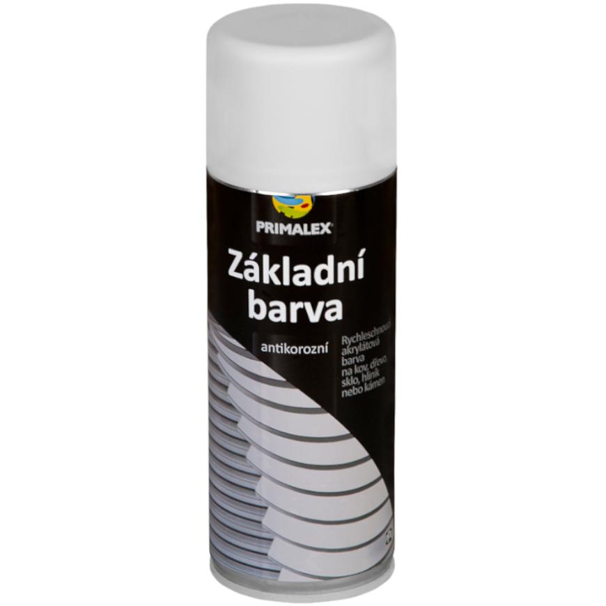 Primalex Sprej základní barva bílá  400ml Primalex