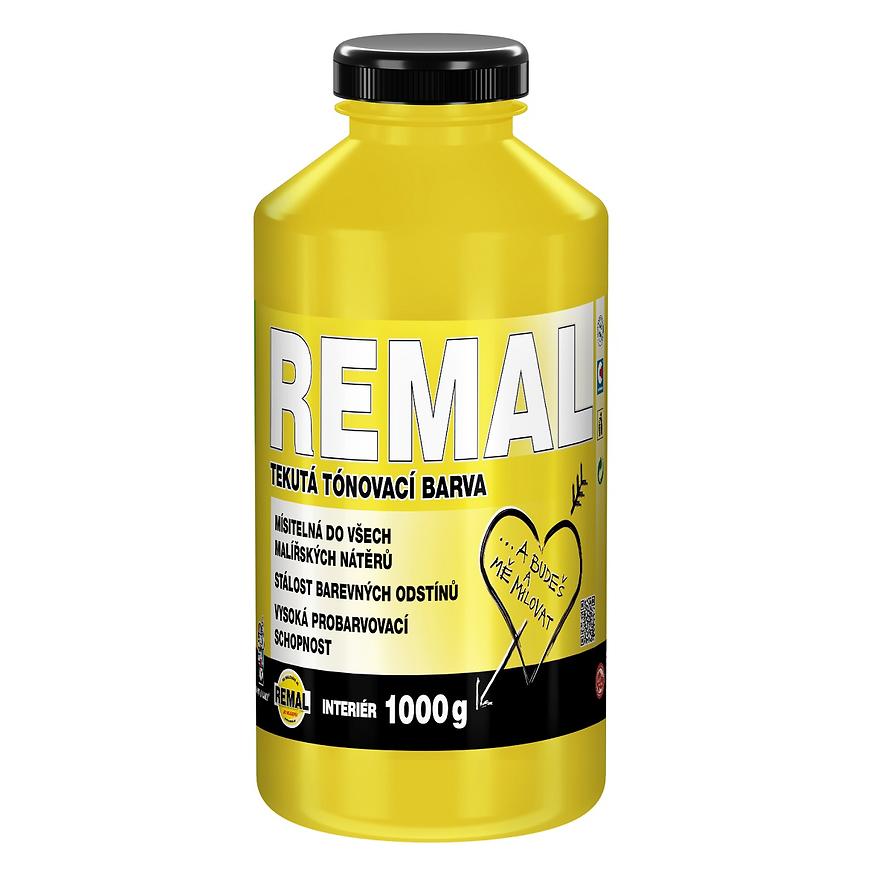 Remal Tónovací 0600 žlutá 1kg Remal