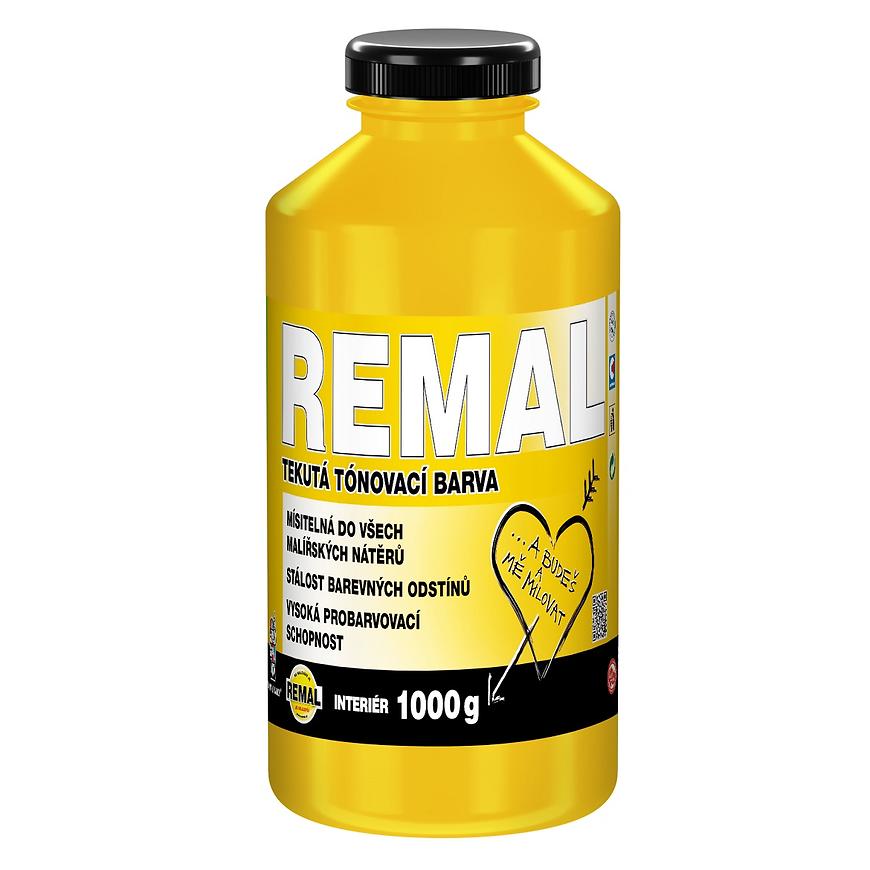 Remal Tónovací 0610 žlutá banán. 1kg Remal