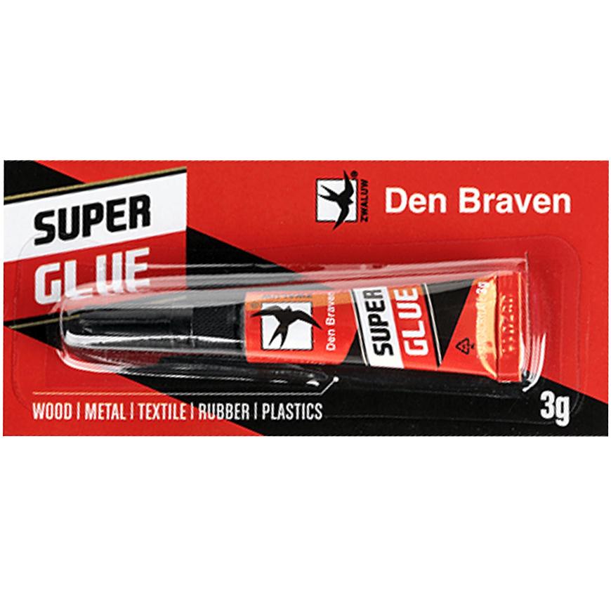 Sekundové lepidlo SUPER GLUE 3g Den Braven