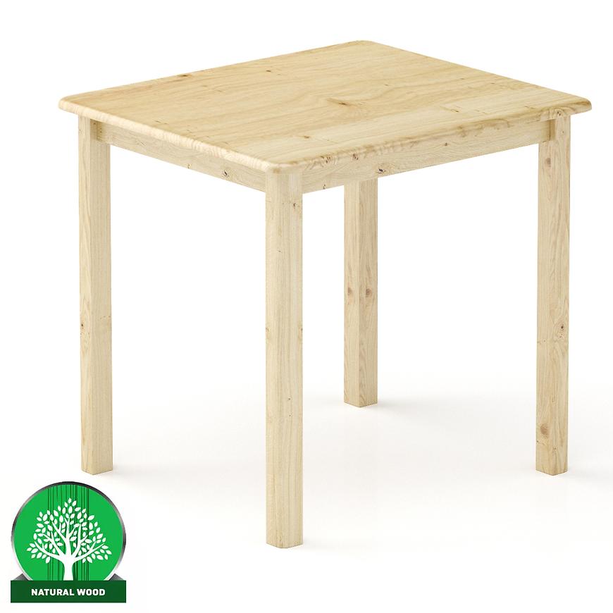 Stůl borovice ST104-100x75x70 přírodní Baumax