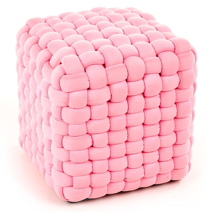 Taburetka Rubik růžová Baumax