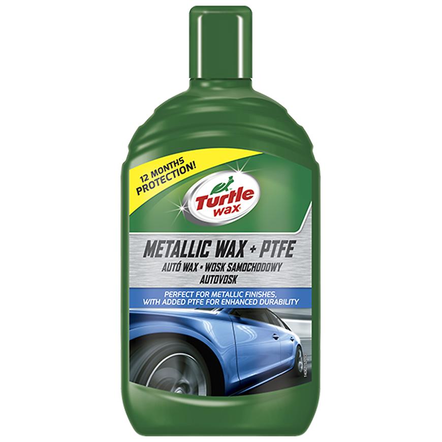 Turtle Wax metallic wax + PTFE tekutý vosk 500 ml Turtle wax