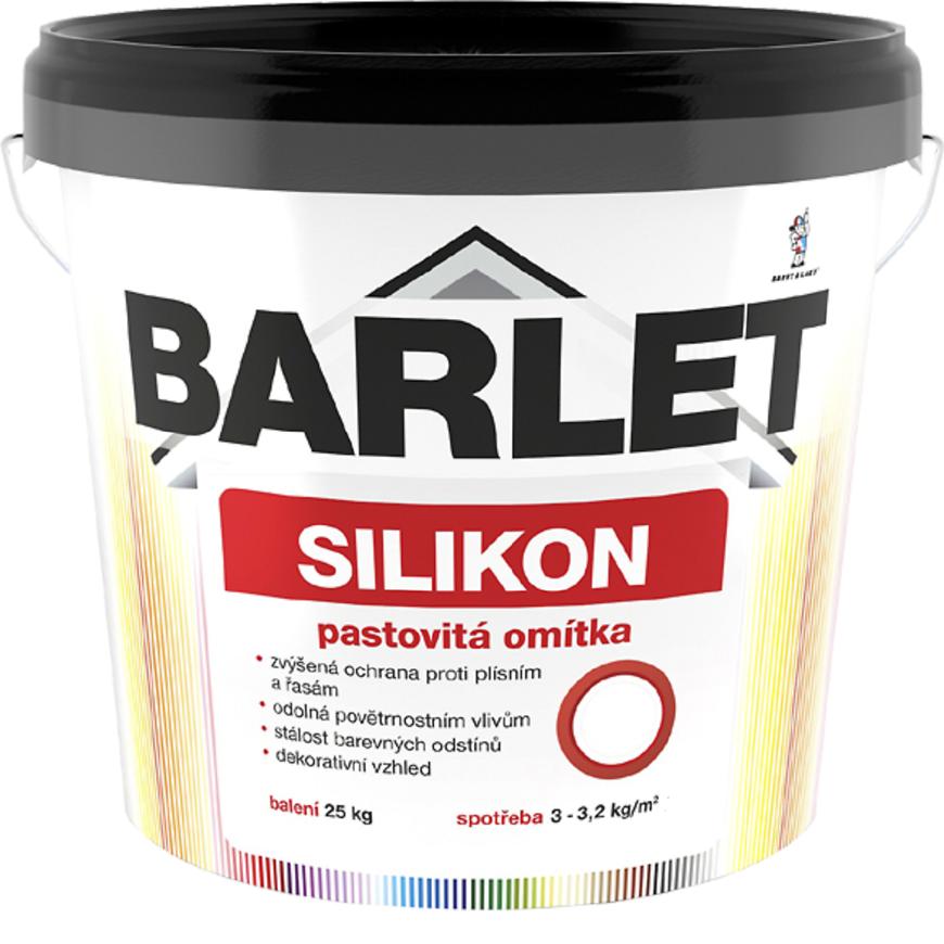 Barlet silikon zrnitá omítka 2mm 25kg 5411 Barlet