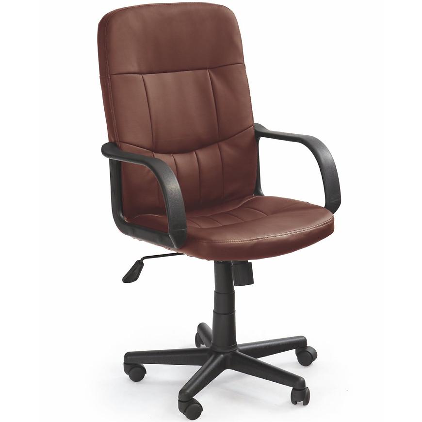 Kancelářská židle Denzel tmavě hnědá Baumax