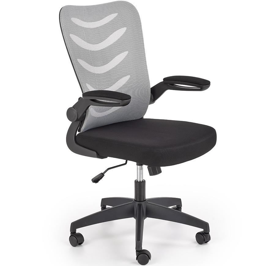 Kancelářská židle Lovren černá/šedá Baumax
